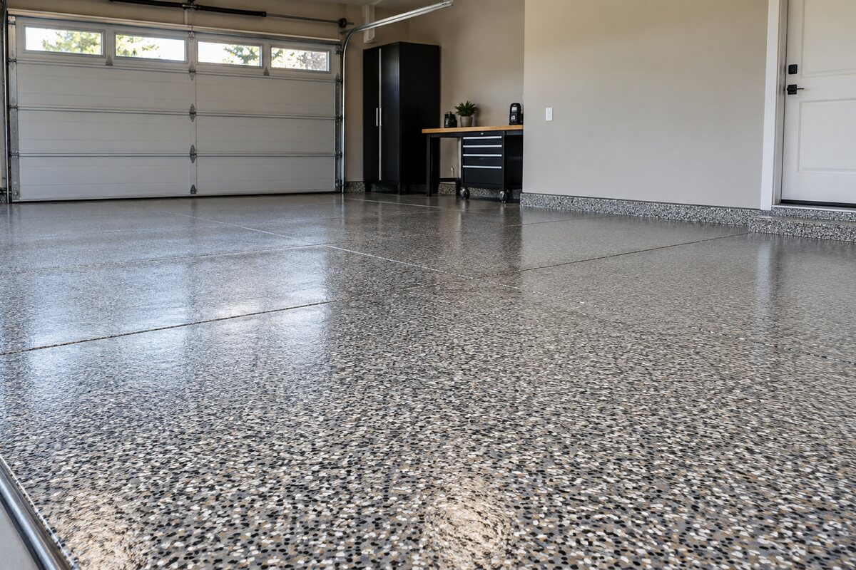 Select Epoxy Flake finish